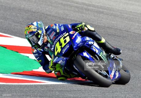 Memalukan, Rossi Gagal Podium di Sirkuit Misano